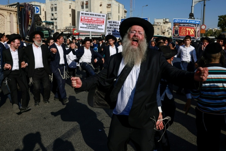 Israel ultra-Orthodox vow to push back after students' arrest