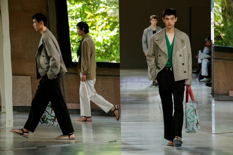 Colour and ease lift Paris Men's Fashion Week