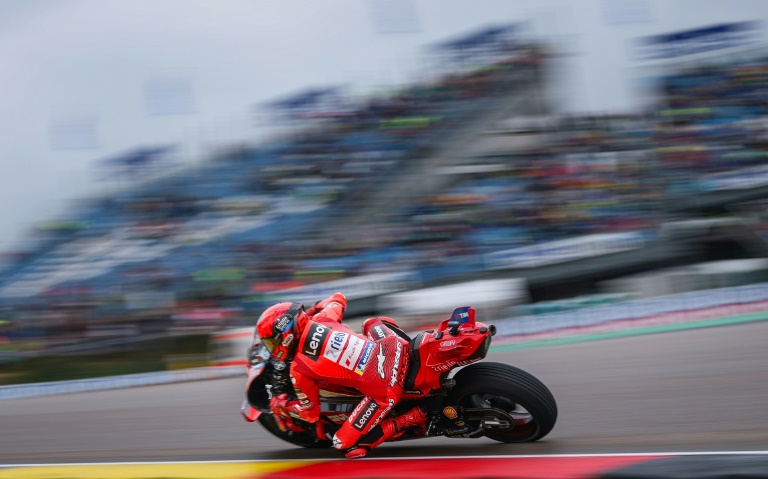 Marc Marquez takes seventh pole of season at German MotoGP