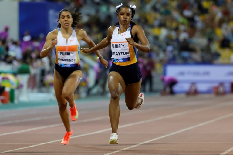 Fraser-Pryce beaten by Jamaican starlet Tia Clayton in Doha