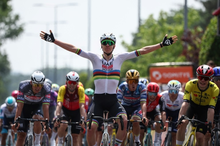 Pogacar wins first stage of Dauphine