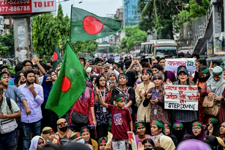 Bangladesh protest victim gives evidence at ex-PM trial