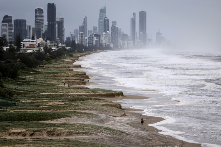 Cyclone Alfred downgraded to tropical low as it nears Australia