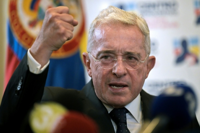 Colombian ex-president to learn fate in witness tampering case