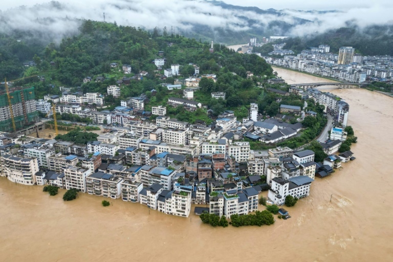 Over 80,000 people flee severe flooding in southwest China