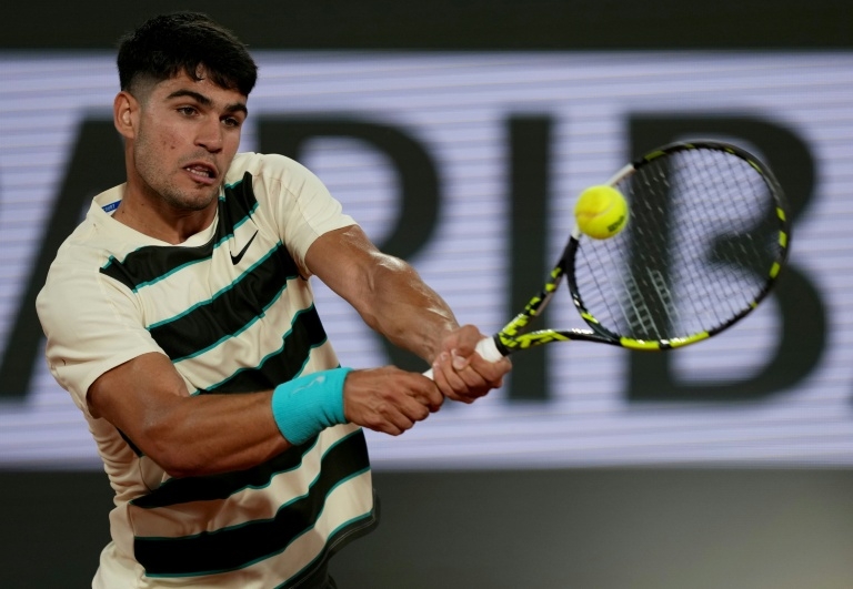 Alcaraz wobbles but reaches French Open last 16