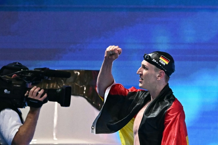 Maertens hails German success after world 400m freestyle gold