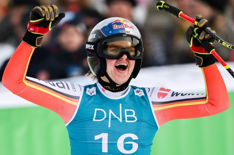 German skier Aicher lands first World Cup win at 21