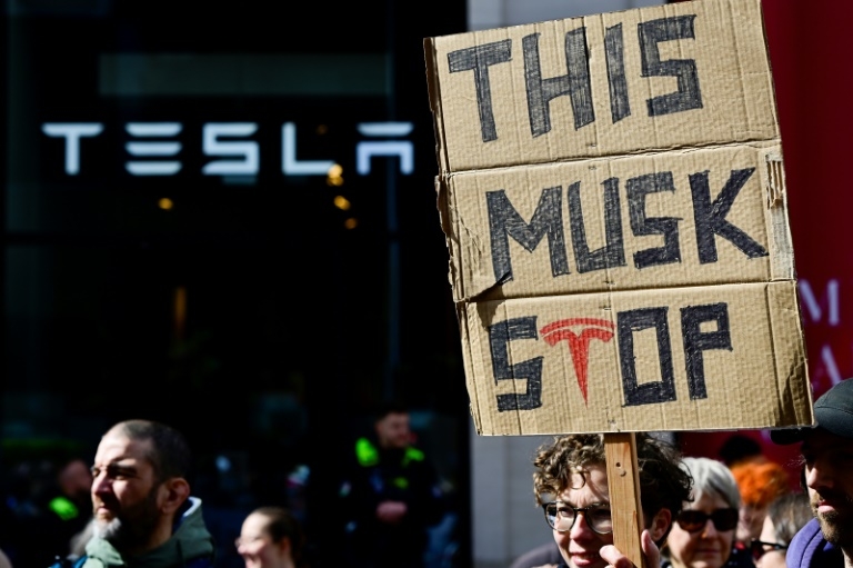 Tesla sales fall again in Germany as drivers steer clear of Musk