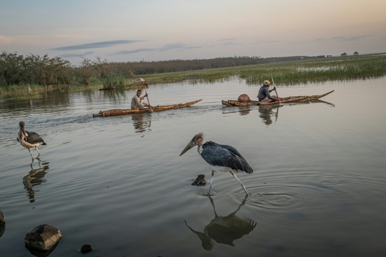 Ethiopia's vast lake being pumped dry