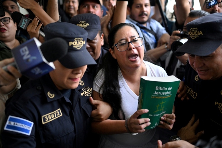 Detained Salvadoran activist says she won't be silenced