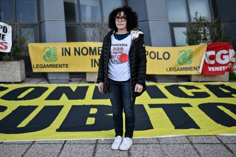 'Terrified' families seek justice in Italy 'forever chemicals' trial