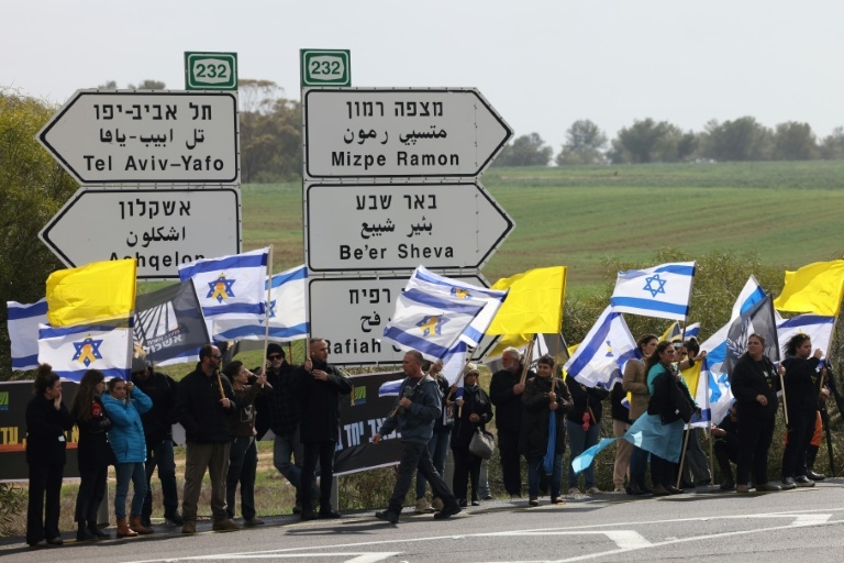 'One of the hardest days': Israelis gather for return of hostage bodies