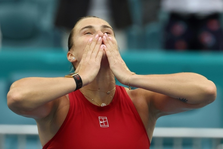 Sabalenka sinks Pegula to win Miami Open
