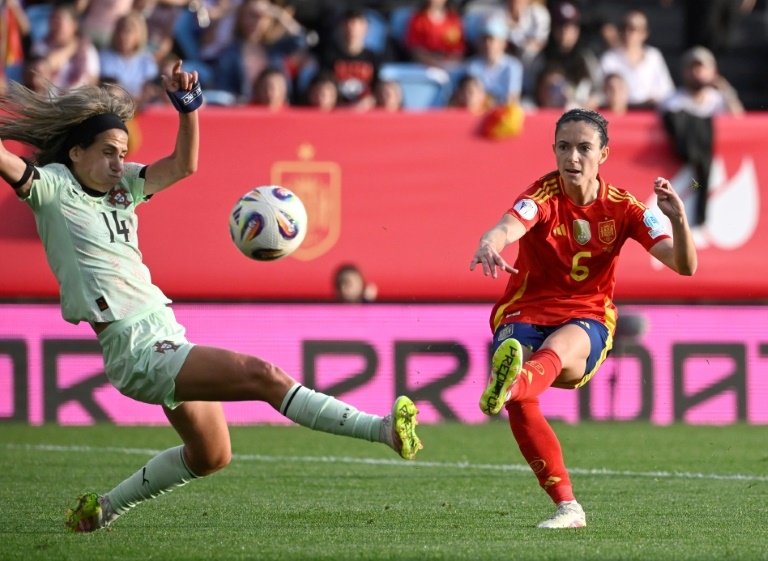 Spain enjoy goalfest against Portugal in women's Nations League as France edge Norway