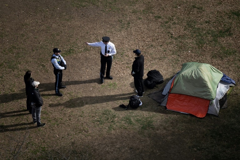 Trump says to move homeless people 'far' from Washington