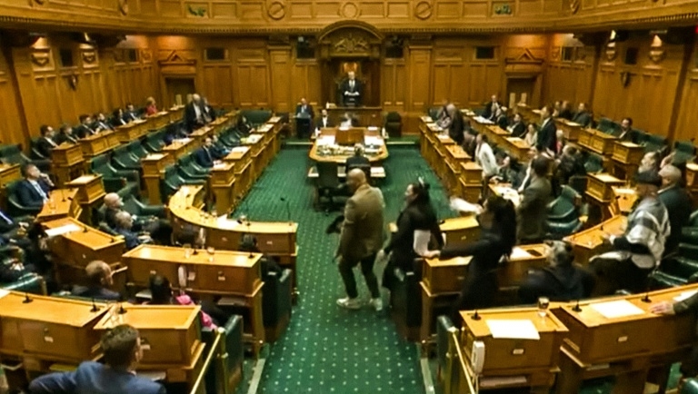 New Zealand parliament gives record bans to Maori MPs over haka