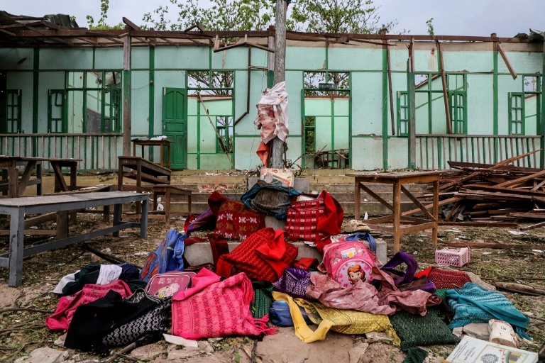 Myanmar junta airstrike kills 22 at school: witnesses