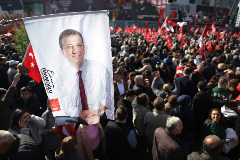 Turkey's opposition says Erdogan's canal plan behind latest arrests