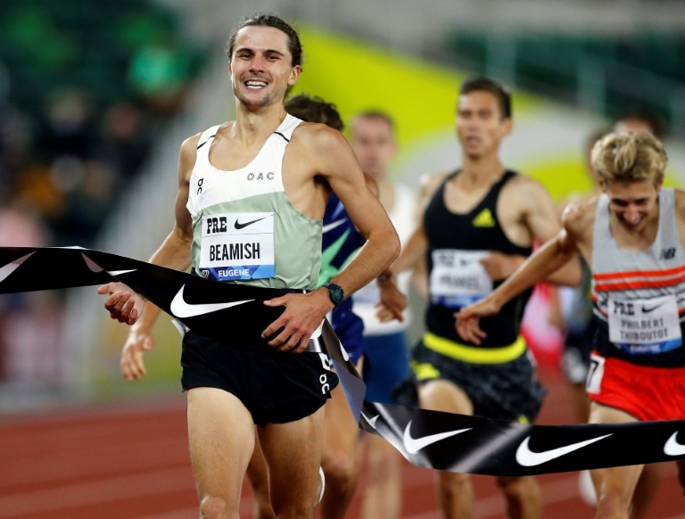 Kiwi Beamish wins Penn Relays 1,500m crown with late kick