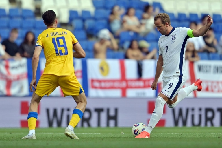 Kane spares England's blushes in lacklustre win over Andorra