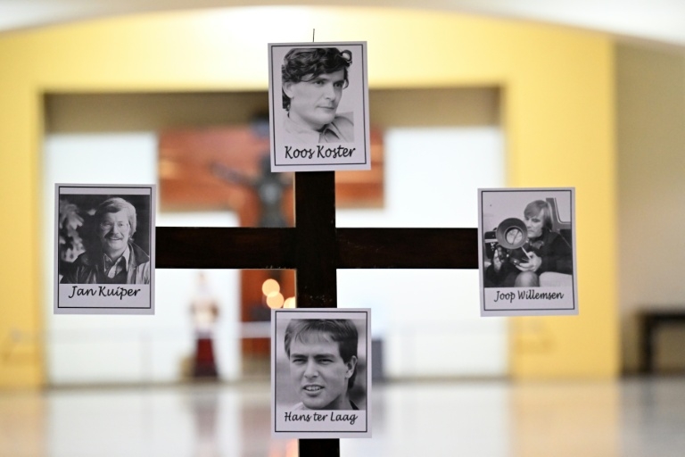 El Salvador holds trial for army killing of Dutch journalists
