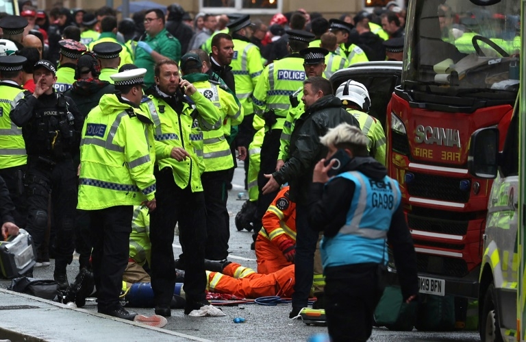 'Horror' at Liverpool title parade, police rule out terrorism in car ramming