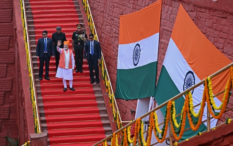 Facing US tariffs, India's Modi vows self-reliance