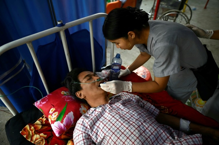 Lessons and liquids: buried alive in Myanmar's earthquake