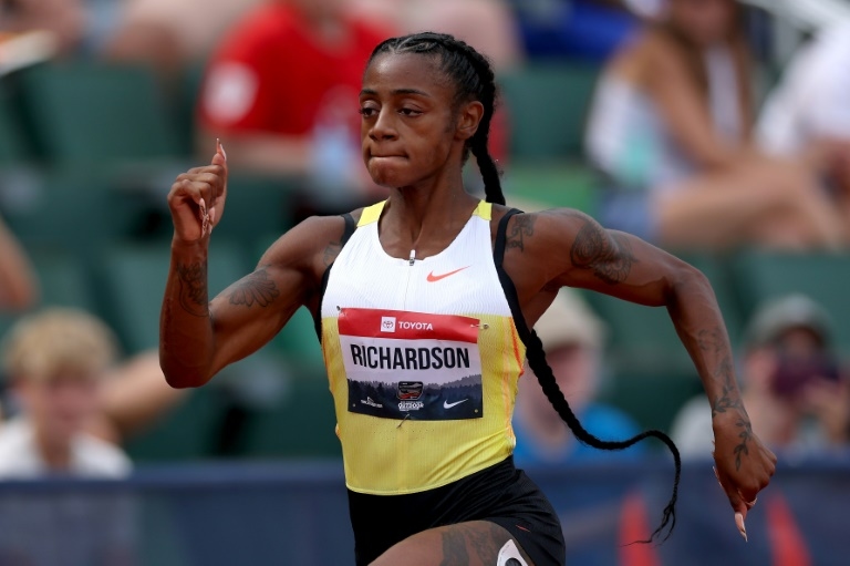 US sprint star Richardson out of trials following arrest