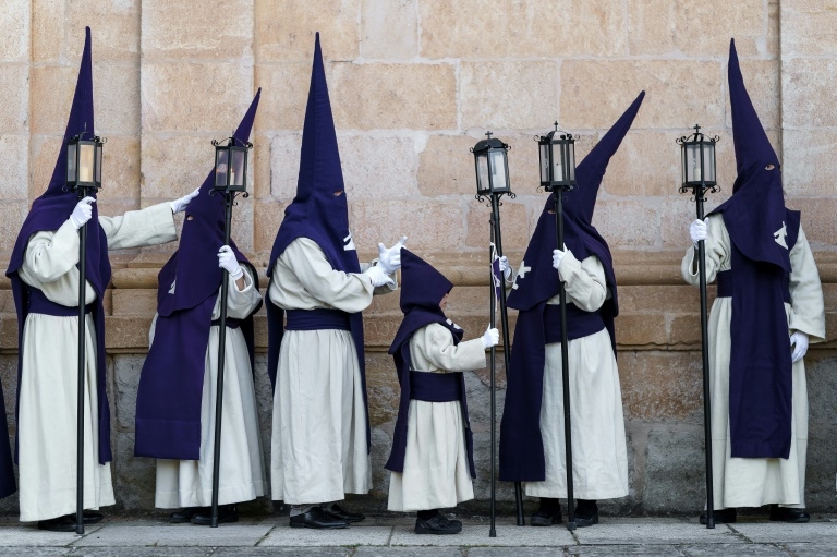Spanish youth keep vibrant Holy Week processions alive