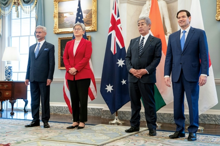 Shifting to Asia, Rubio meets Quad and talks minerals