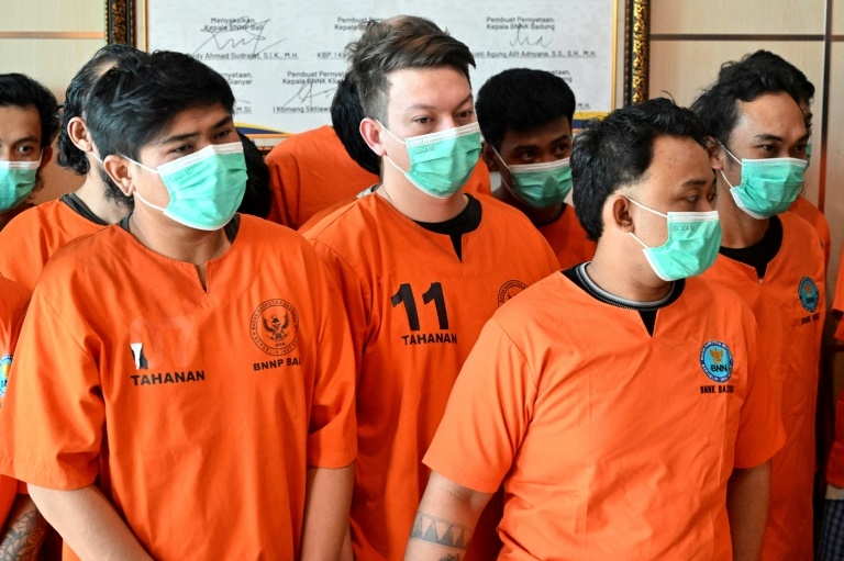American, Kazakhs in Bali face death penalty over drugs: authorities