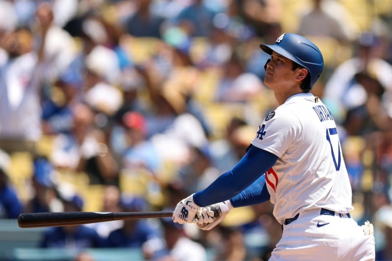 Ohtani homers for 1,000th MLB hit in Dodgers defeat