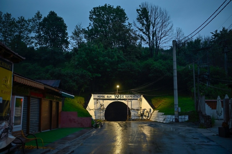 Severe floods threaten historic Romanian salt mine