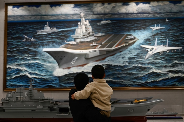 Japan says two Chinese aircraft carriers seen in Pacific