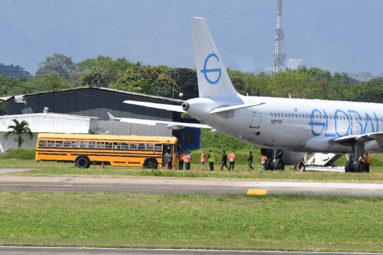 Brazil receives second plane of deported migrants after row with US