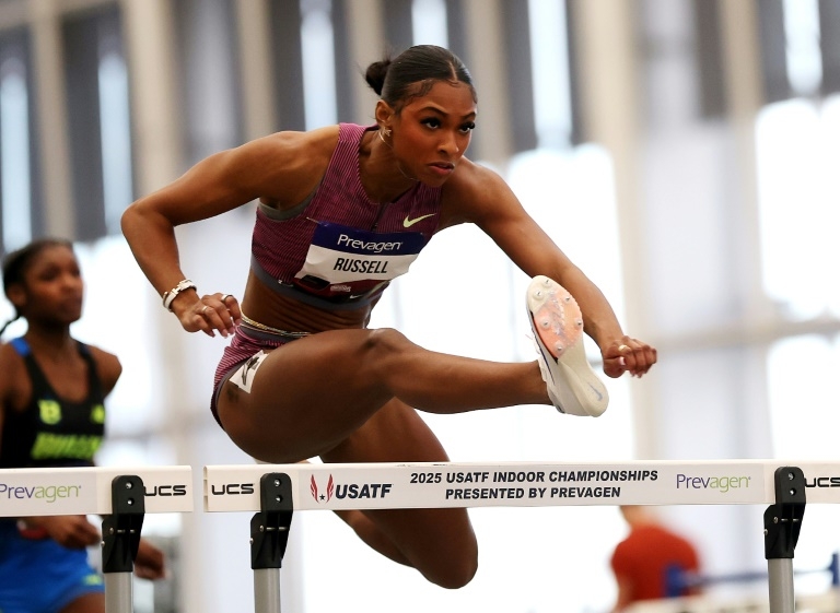 Russell clocks second fastest 100m hurdles in history at Miami meeting