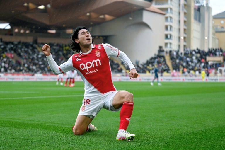 Monaco beat faltering Marseille to take second place in Ligue 1