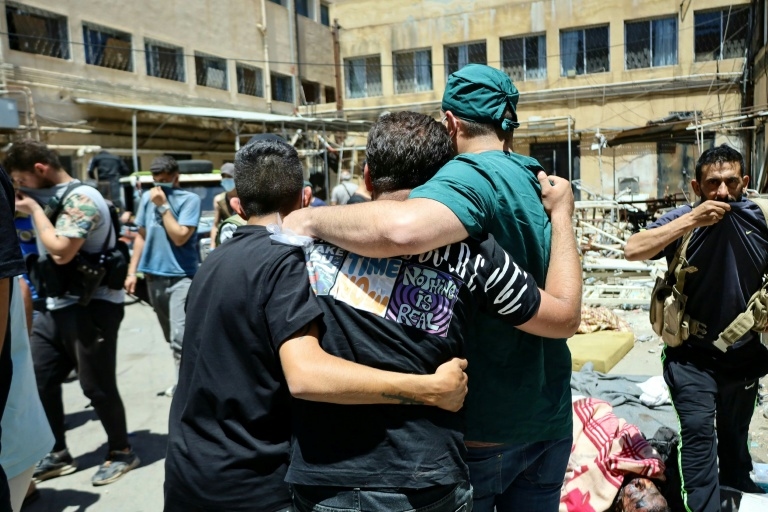 'Mass grave': Medics appeal for aid at last working hospital in Syria's Sweida