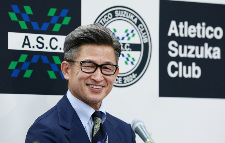 Record-breaking Japan striker 'King Kazu' plays at 58