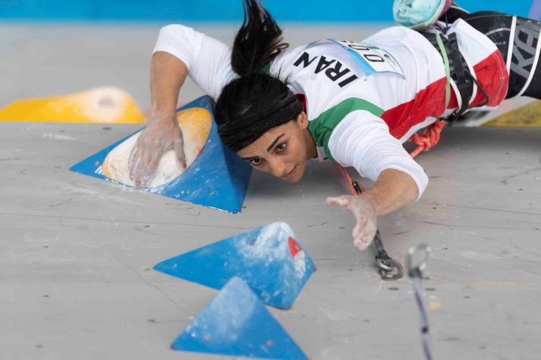 Iranian climber who competed without hijab leaves country: family