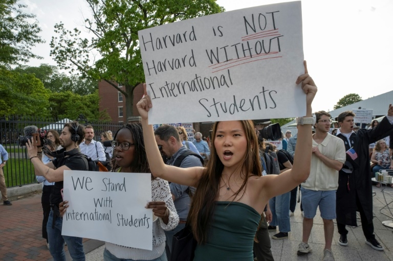 Foreign students wary of US as Trump presses 'dehumanizing' campaign