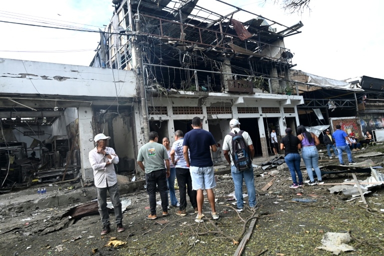 Three dead as wave of bombings, gun attacks rocks Colombia