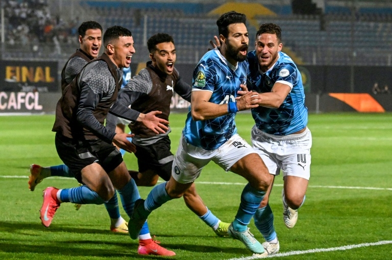Pyramids survive tense finish to be crowned African champions