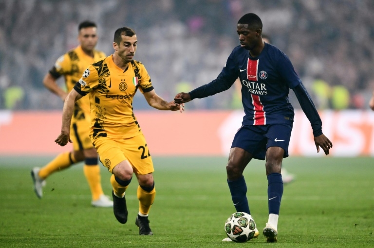 Dembele, Doue among seven PSG players on Champions League team of the season
