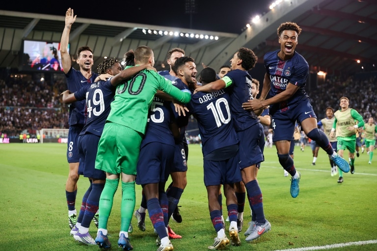 PSG beat Tottenham on penalties to win UEFA Super Cup