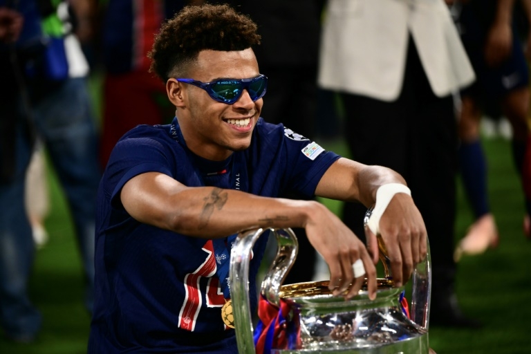 Teenager Doue caps dream season by starring in PSG's Champions League triumph