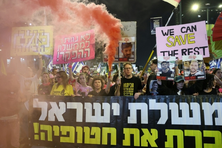 Hamas releases video of two Israeli hostages alive in Gaza