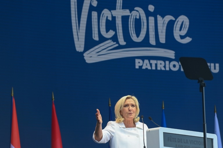 Le Pen, Orban lambast EU at far-right rally in France